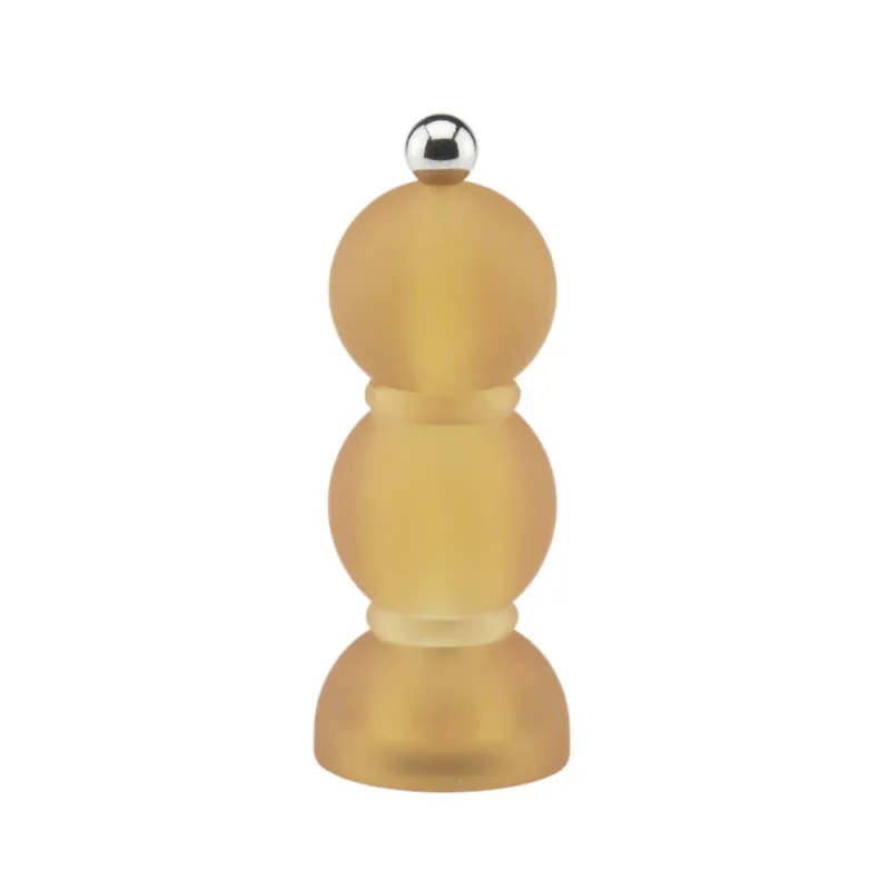 Amber Frosty Mini Bob Salt or Pepper Mill