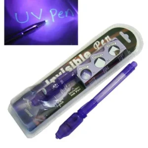 Geheimstift mit unsichtbarer Tinte