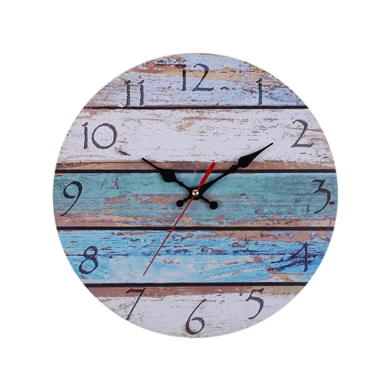 Wanduhr im Treibholz Design rustikal