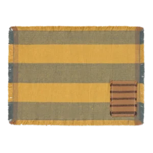 SET OF 2 HANDLOOM PLACEMATS POCKET TERRAZO