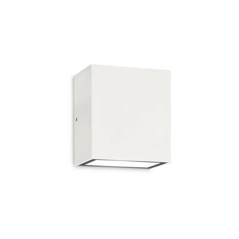 Argo LED Außen-Wandleuchte IP65 in elegantem Weiß, ideal für wetterfeste Außenbeleuchtung.