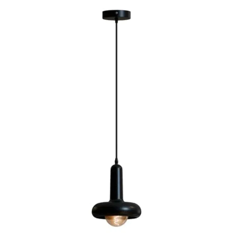 Industrial Pendelleuchte Schwarz