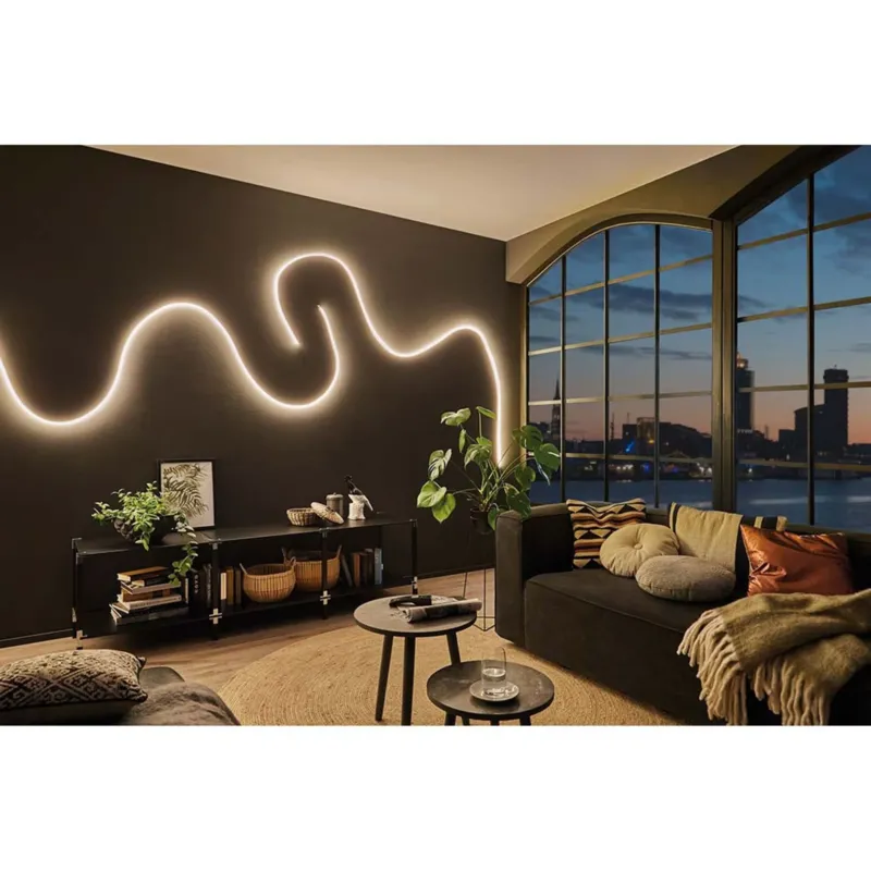 LED Strip 3m Function MaxLED Flow Basisset Warmweiß 37W für indirekte, homogene Wohnraumbeleuchtung