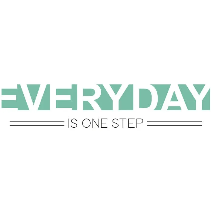 Magnetisches Markerboard - Everyday is one step