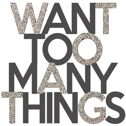 Magnetisches Markerboard - Want too many things