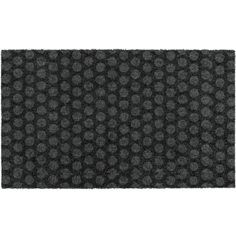 Fußmatte anthrazit indoor outdoor Punkte