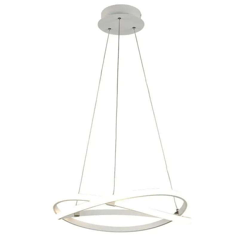 Infinity Mittelgroße LED-Hängelampe Dimmbar mit modernem, schlankem Design in runder Form.
