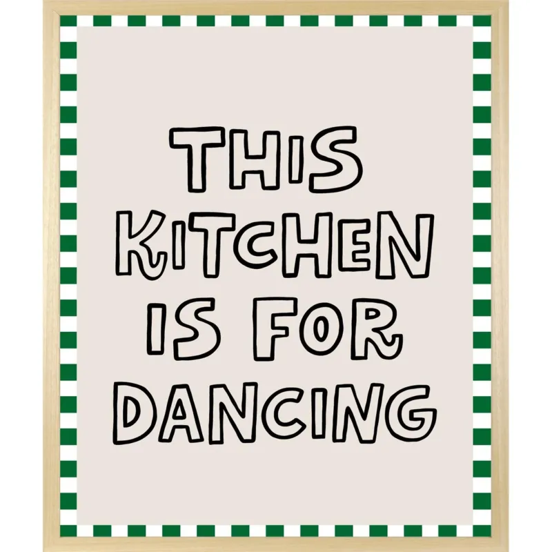 Rahmenbild - This kitchen is for dancing