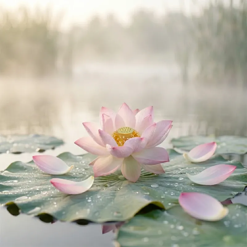 Nuage de lotus parfum musqué de Grasse pour bougies fondants et diffuseurs