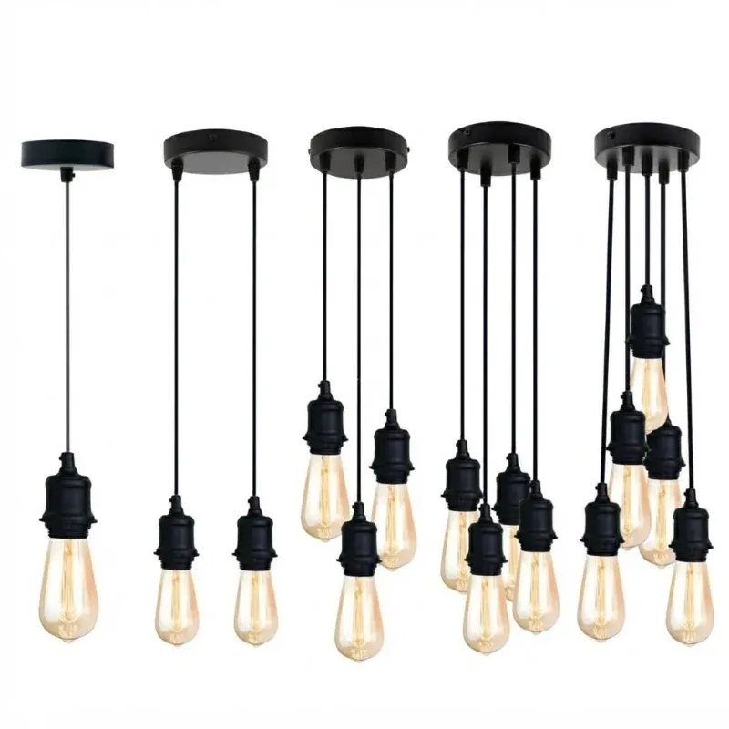 Pendelleuchte industrial schwarz