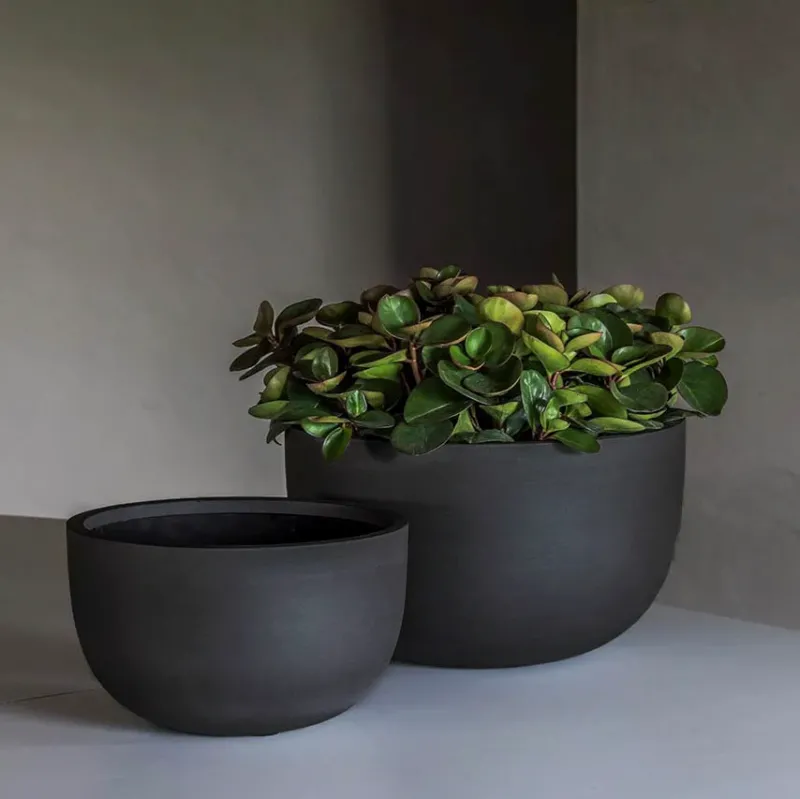 Pflanzschale Sunny - volcano black
