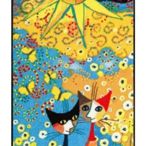Teppichläufer 75x190 Rosina Wachtmeister La Dolce Vita gelb