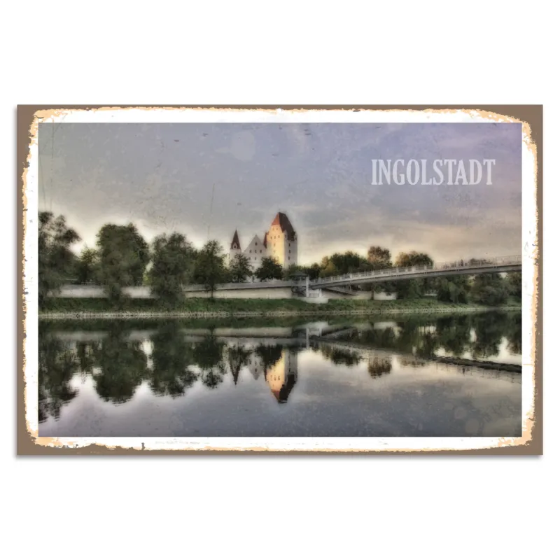 Blechschild - Ingolstadt