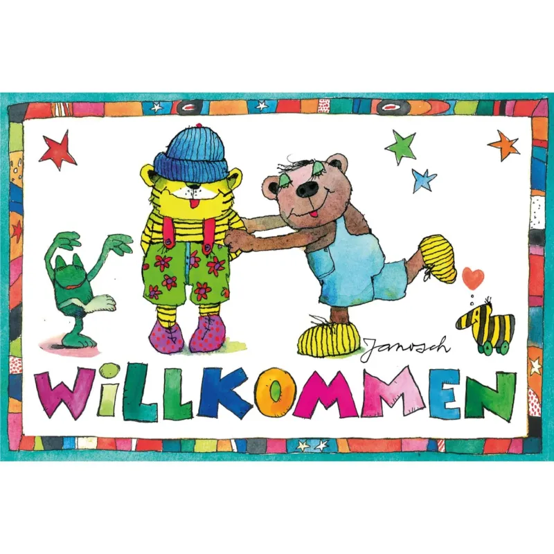 Janosch Blechschild - Willkommen Sterne