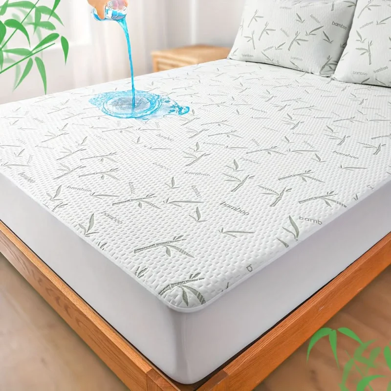 NATURACOOL – Breathable Bamboo Mattress Cover Summer Comfort