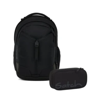 Schulrucksack-Set MATCH Blackjack 2-teilig