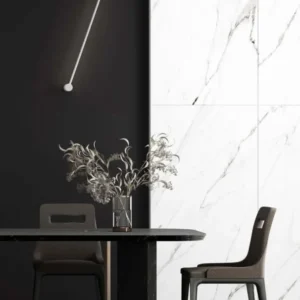 Synthesi LED Wandleuchte H 90cm 3000K moderne schwarze Wandleuchte mit 3000K Licht für stilvolle Innenräume