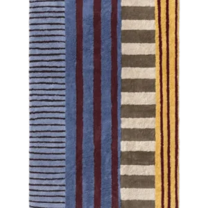 WASHABLE RUG COLOR ON INDIGO BLUE