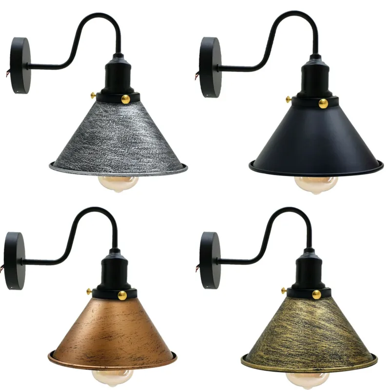 Wandleuchte innen Konische metall Wandlampe
