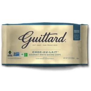 Edle Chocolate Chips von Guittard ♥ Mit cremig weißer Schokolade ♥ Enthält ein Hauch echte Vanille ♥ Für Schokoladenfans » Jetzt probieren!