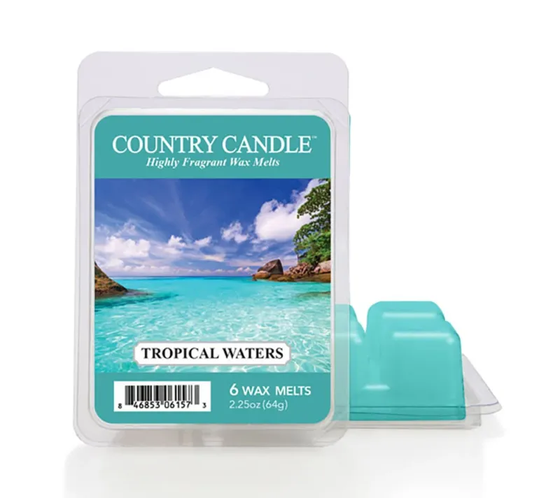 Tropical Waters Wax Melts online bestellen – Exotische Früchte & Meeresbrise, 6er Pack