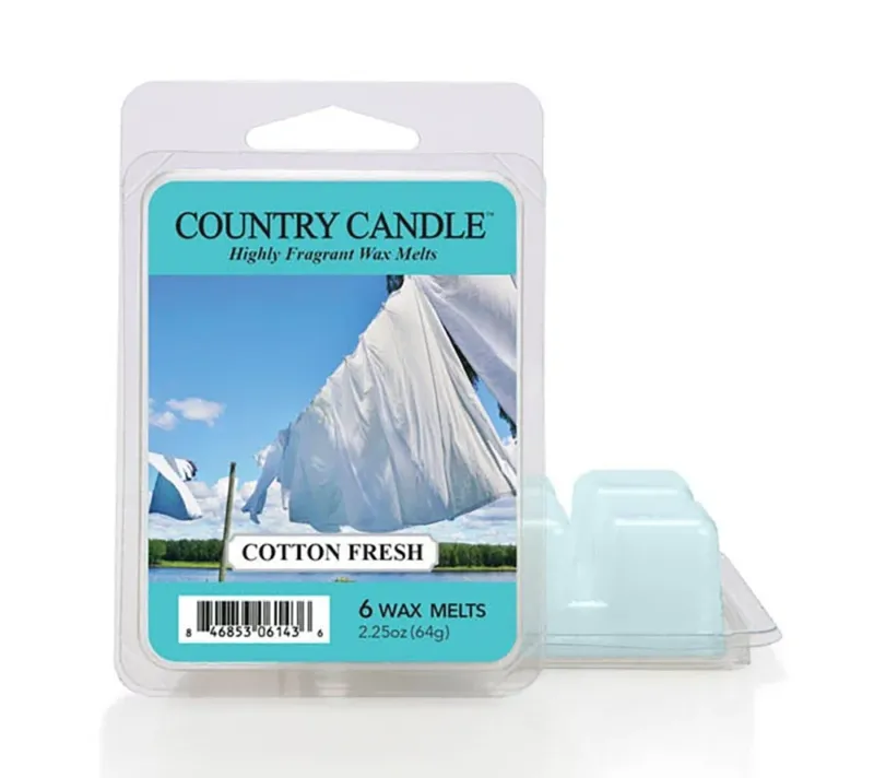 Country Candle Cotton Fresh Wax Melts von American Heritage