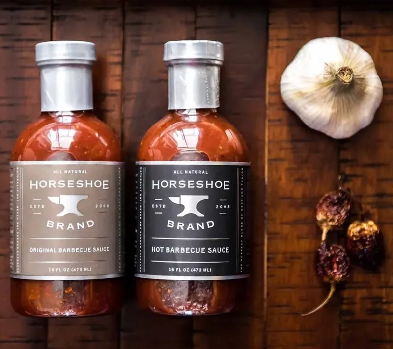 Hot Barbecue Sauce von Horseshoe Brand kaufen – scharfe BBQ-Sauce online bestellen