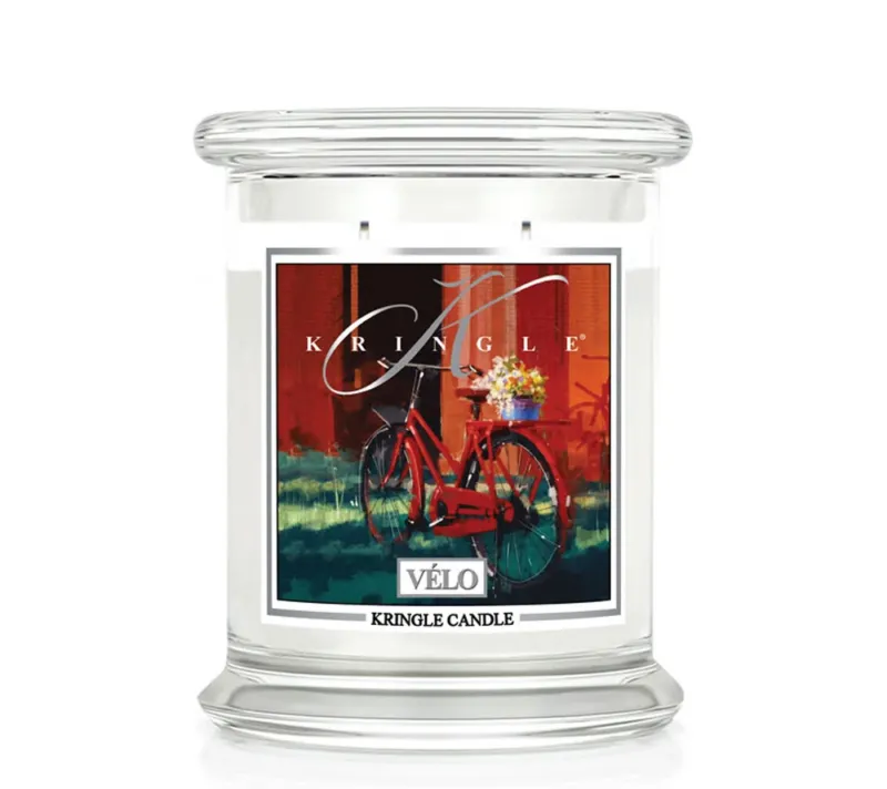 Classic Candle Vélo (14.5 oz-Glas, 2-Docht) Duftkerze Vélo ♥ Frischer Duft ♥ Für den Herbst ♥ Sorgt für eine warme Atmosphäre ♥ Importiert aus den USA » Jetzt bestellen!