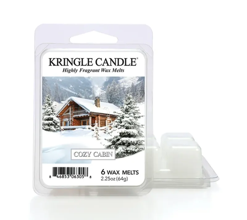 Cozy Cabin Wax Melts online bestellen – Vanille, Zimt & Holz für gemütliche Winterabende, 6er Pack