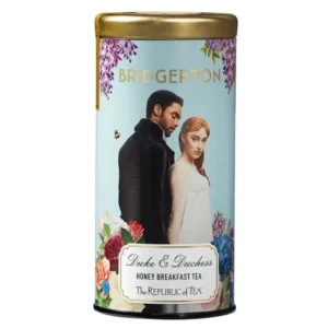 Bridgerton Duke & Duchess Honey Breakfast Tea von The Republic of Tea (Metalldose mit 36 Beuteln)