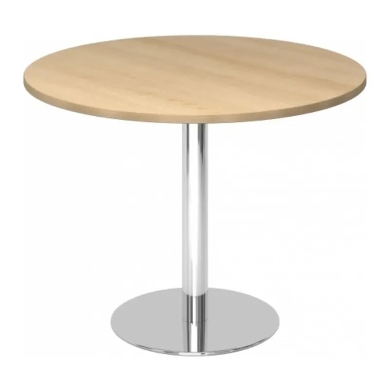 BISTRO F100R C | Besprechungstisch | Ø 100 | Chrom - System Konferenztisch - buerostuhl24