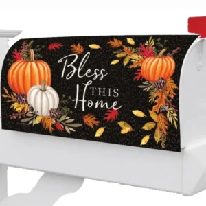 Bless this Home Mailbox Cover für Ihren Briefkasten bestellen ☆ Wetterfest, mit Magnet ☆ Großes Sortiment ☆ Auch Halloween, Weihnachten, Ostern, Sommer!
