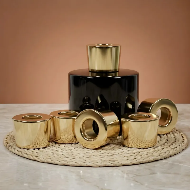 Collier conique Or pour diffuseur Karma accessoire pour diffuseur de parfum d'ambiance maison Terre de Bougies