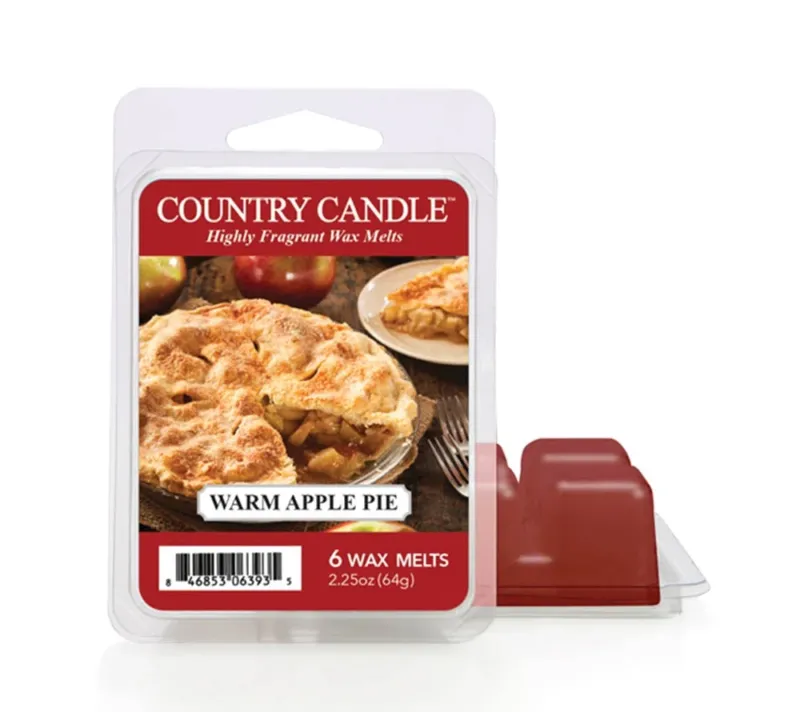 Warm Apple Pie Wax Melts online kaufen – Apfel, Zimt & Vanille für gemütliche Herbstabende, 6er Pack