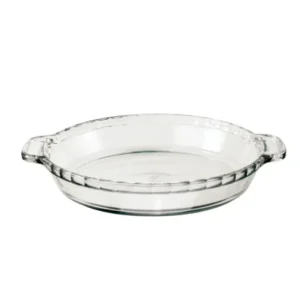 Tiefe Pie Form aus Glas