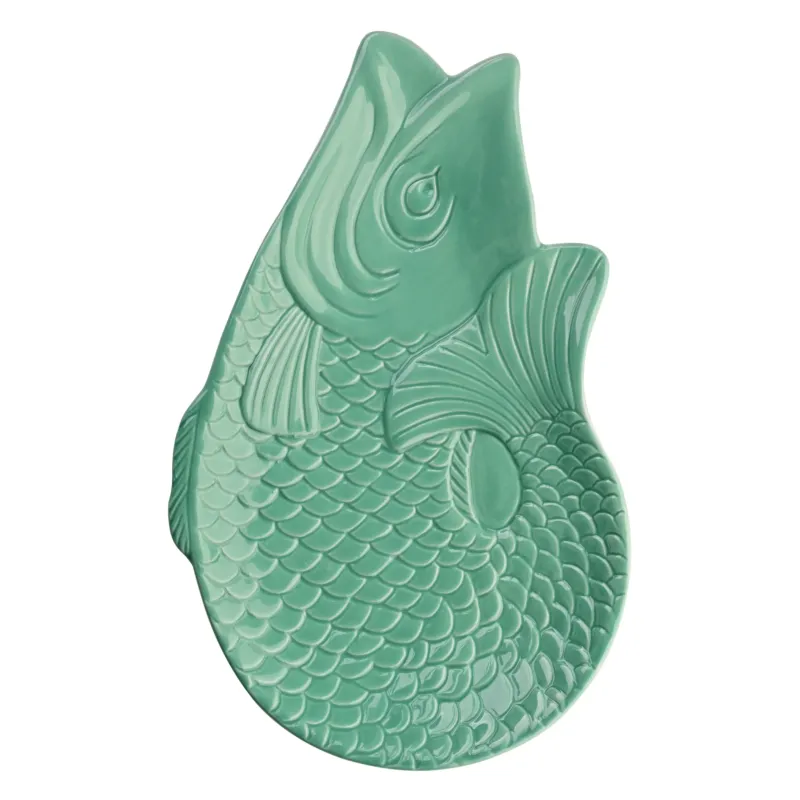 Dekoteller MONSIEUR CARAFON Fisch, mint cream