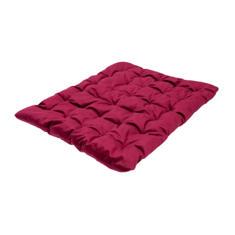 Sleeping Dog House Pillow - Burgundy by Enjoy The Wood