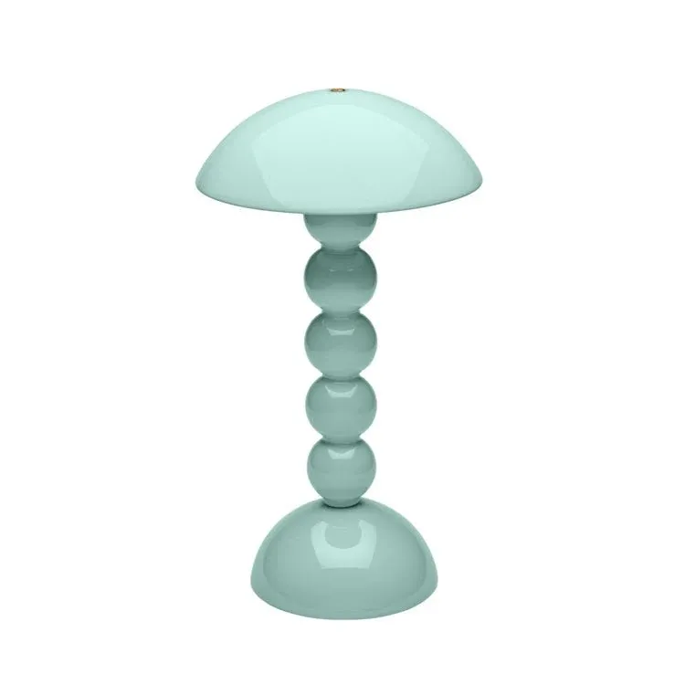 Eau De Nil Lacquer Rechargeable Bobbin LED Lamp - Addison Ross Ltd UK