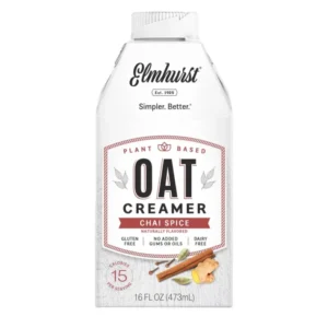 Chai Spice Oat Creamer von Elmhurst kaufen – pflanzlicher Hafercreamer mit würziger Chai-Note