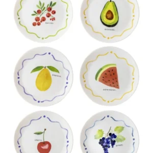 Furutta Cake Plate Set of 6 19 cm - Exporgin - Global Shopping Site