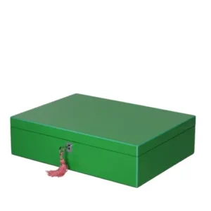 Schmuckbox TANG M von GiftCompany in Grün aus MDF