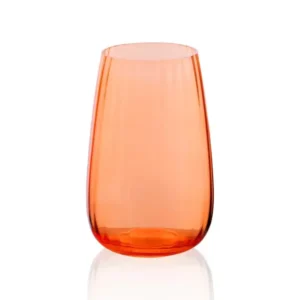 Glass Water Glass Orange 600 ml BRD0123 - Exporgin | Türkiye Comes to You