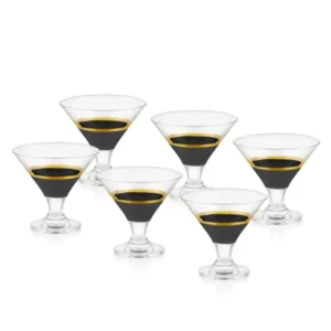 Glow Ice Cream Black Gold Set of 6 - Exporgin - Global Shopping Site