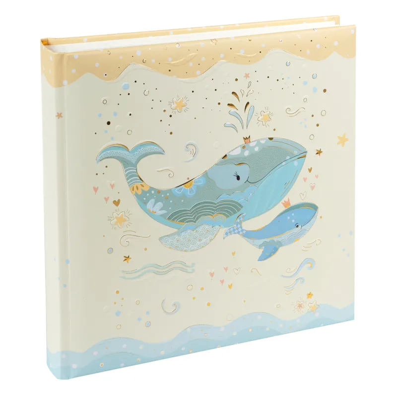 Fotoalbum Blue Whale, 25x25 cm, 60 Seiten