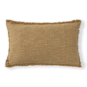 Handloom Rectangular Cushion Ochre