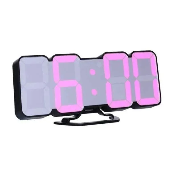 3D LED Digitaluhr mit Fernbedienung