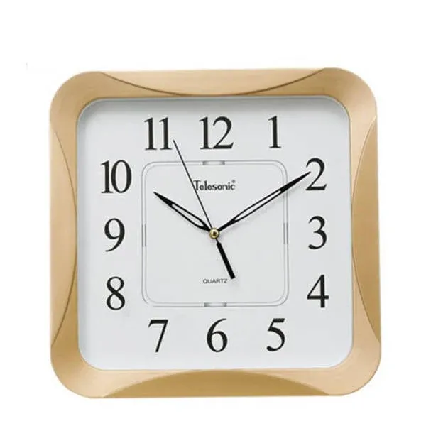Moderne quadratische Wanduhr für Büro