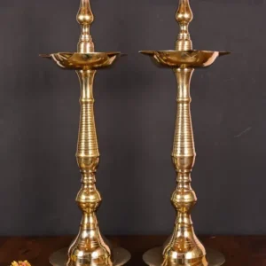 Brass Divine Samai lamp pair (18 inch)
