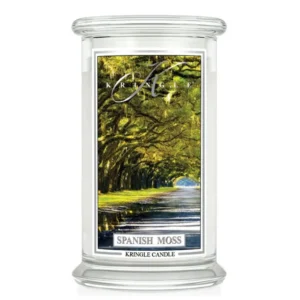 Spanish Moss Duftkerze von Kringle Candle online bestellen – Florale, holzige & moosige Noten