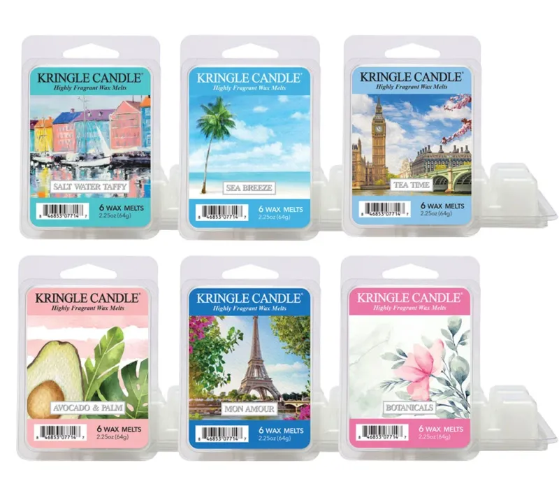 Wax Melt Bundle Frühlingsdüfte 2023 von Kringle Candle